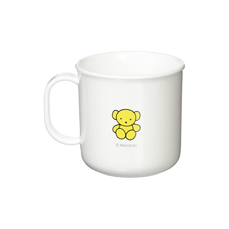 Kutsuwa MF670 Miffy Plastic Cup 6.8 fl oz (200 ml),