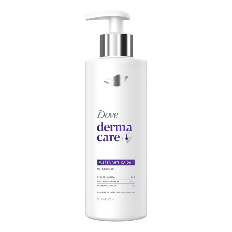 Shampoo Fuerza Anti-Caida Botella de 400ML Dove
