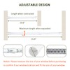 toresper Sliding Door Security Bar,Window Security Bars Adjustable Sliding Door