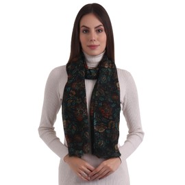 EH 100% Lamb Wool Scarf, Stole digital prints warm, light weight super soft travel scarf pashmina (MC 17)