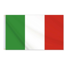 Italy Flag,3x5 FT Italian Flag,36x60 Inch Large Digitial Double-Printed Durable 150D Thick Polyester Decorations with 2 Brass Grommet