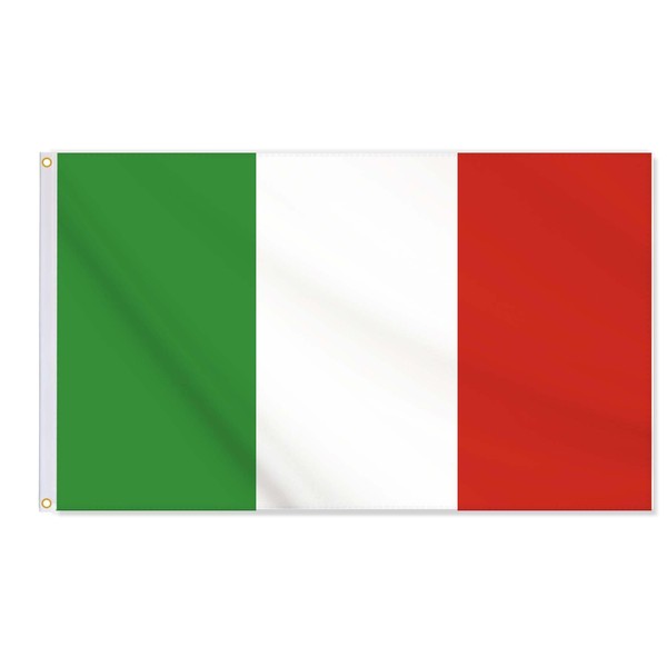 Italy Flag,3x5 FT Italian Flag,36x60 Inch Large Digitial Double-Printed Durable