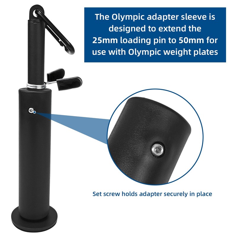 Topfinder Loading Pin Weight Plate Loading Pin 25 mm Cable