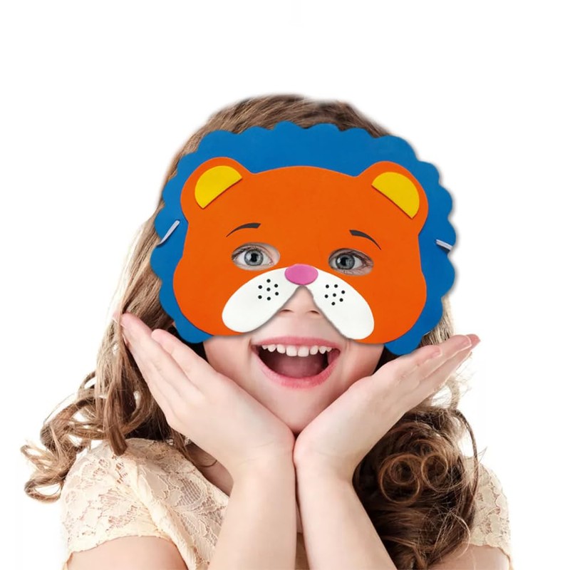 [Ｚｅａｉｉｓｉｙ] 12枚 お面 可愛い 仮面 動物 ハロウィン マスク 写真撮影小道具 仮面舞踏会