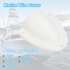 PATIKIL 3" Nylon Marine Wire Cable Vent Cover, 1 Pcs