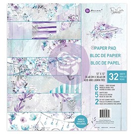 Prima Marketing Double-Sided Paper Pad 12"X12" 32/Pkg-Aquarelle Dreams P659356