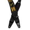 Fender Swell Neoprene, Blk/YLW/BRN Mono, 2.5" Guitar Strap (0990694208)
