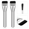 2 Pcs Flat Foundation Brush for Makeup, XICEN Foundation Brush