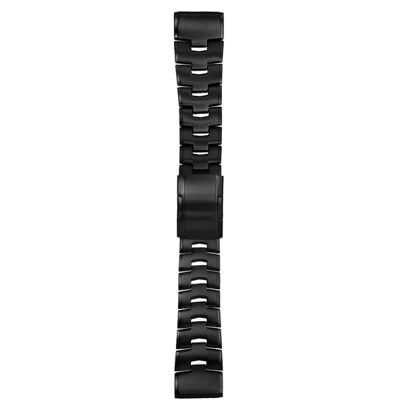YOOSIDE QuickFit 26mm Watch Strap for Fenix 7X Solar/Fenix 6X Pro/Fenix 5X, Titanium Adjustable Wristband Strap with Stainless Steel Buckle for Garmin Fenix 5X Plus,Tactix Delta (Black)