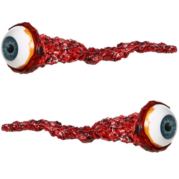 Hanaive 2 Pcs Halloween Ripped Out Eyeball Prop Movie Props