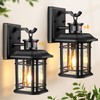 VIANIS 2 Packs Motion Sensor Outdoor Lights, Dusk to Dawn