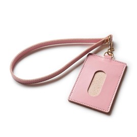 NIGOROKUMARU 256 Pass Case, Comes in a Variety of Colors, Made in Japan with a Commuter Pass Case with Strap, 02 pink