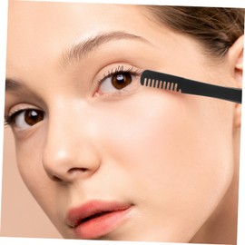 Minkissy 3pcs Lash Clamp Tweezers Comb Tool for Eyelash Extensions Tweezer Stainless Steel