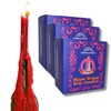 Candlestock Hippie Drippy Drip Candles - Pack of 66 Dripping