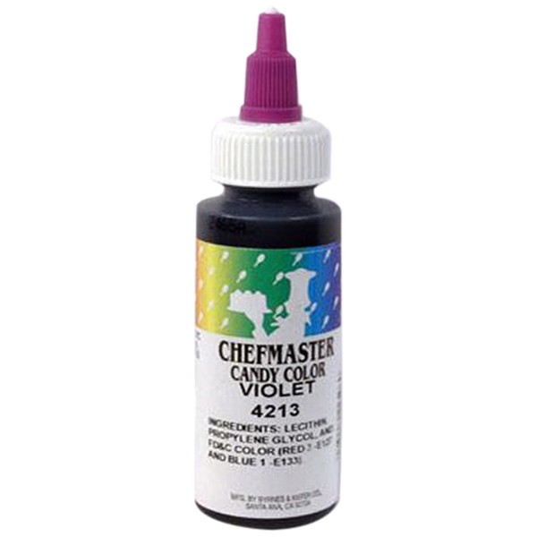 Chefmaster Liquid Candy Color, 2-Ounce, Violet
