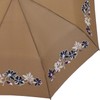 Knirps Umbrella Fiber T2 Duomatic Flower Game Teddy, brown