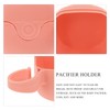 Kisangel Soother Holder Case 5pcs Pacifier Case Pacifier Holder Case