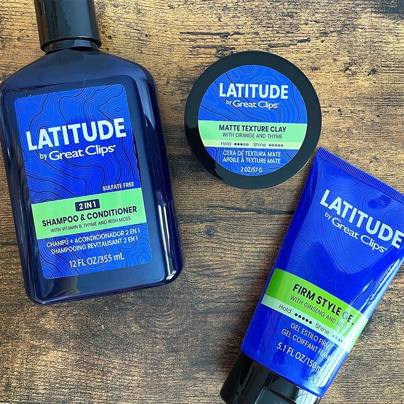 GREAT CLIPS LATITUDE Matte Texture Clay | Hair Gel for