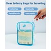 2 Pack TSA Approved Toiletry Bag, Airplane Travel Essentials for