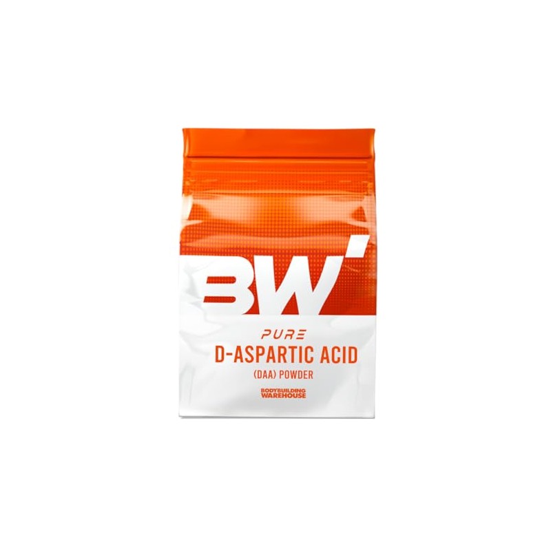 Bodybuilding Warehouse Pure D-Aspartic Acid (DAA) Powder Fruit Sour 250