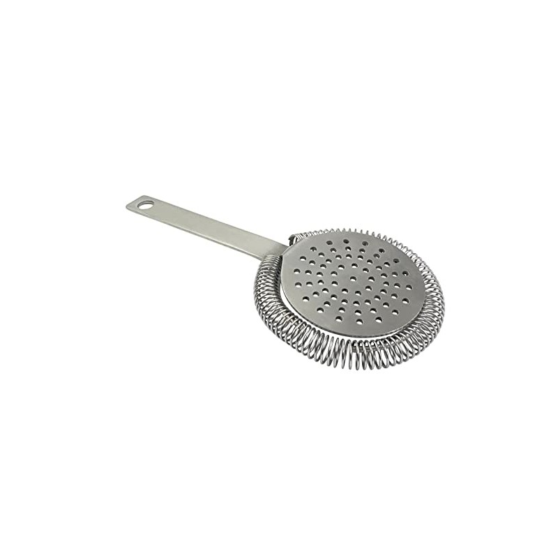 Beaumont CZ410 Cocktai Strainer, Stainless Steel, Silver