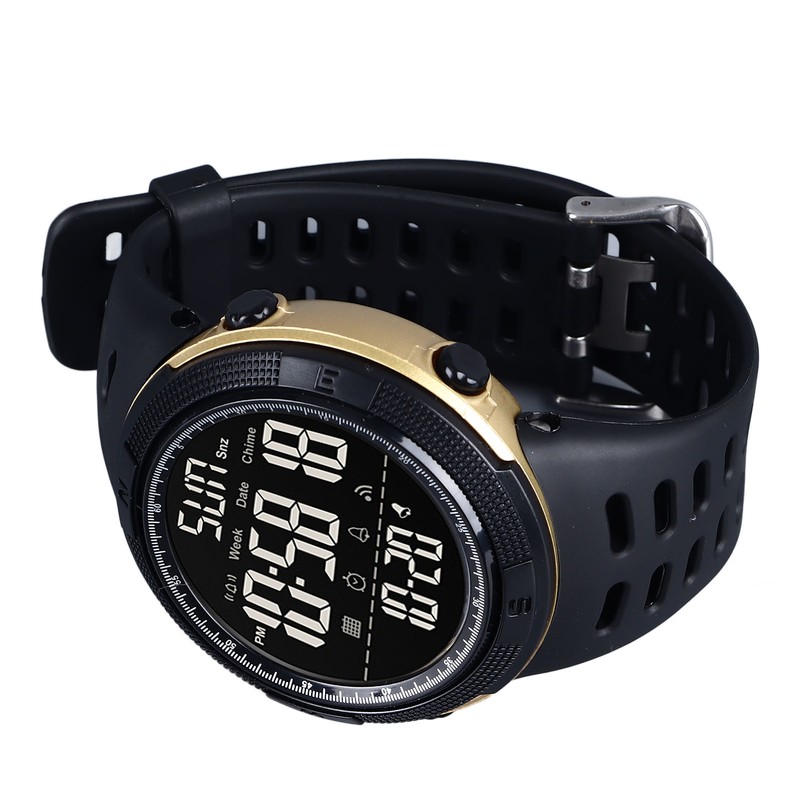 Digital Watch LED 50m Waterproof Multi Functional Intelligent Stopwatch Countdown