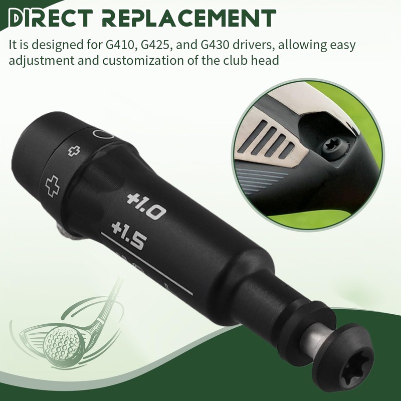 Qarmijaer 3X Golf Adapter Sleeve Replacement for G410 G425 G430