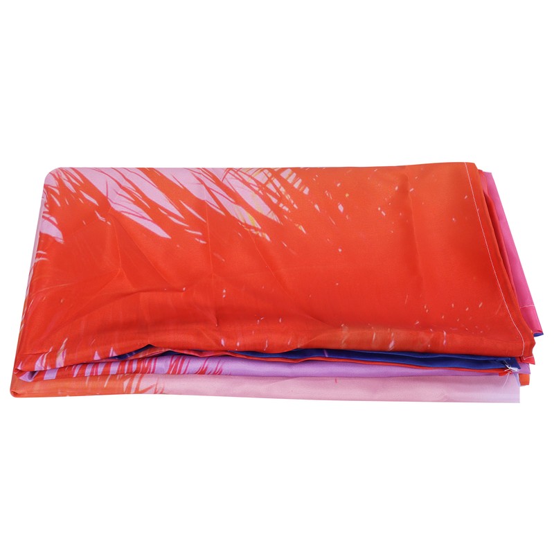 Shower Curtain Waterproof Thick Polyester PunchFree Curtain with Hook for