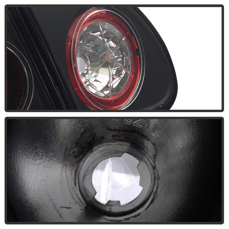ACANII - For Black 2003-2008 Toyota Corolla Tail Lights Brake