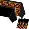 Kinlop 3 Pcs Black History Tablecloth 108 x 51 Inch