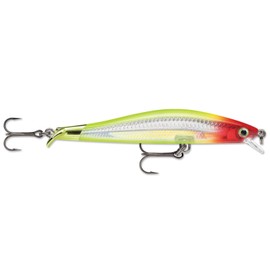Rapala Ripstop Lure, Size 12, 4 3/4" Length, 4'-5' Depth, 1/2 oz, 3-#5 Hooks, Clown, Per 1, Multi (RPS12CLN), One Size