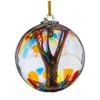 10cm Multicoloured Glass Spirit Ball – Sorry You're Leaving Gift