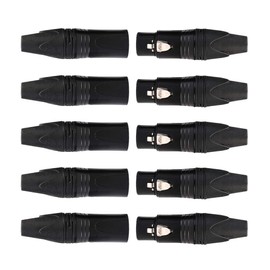 B Baosity XLR 3-Pin Male to Female Audio Connector