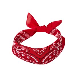 Urban Classics Bandana 3-Pack Fascinator, red, One Size
