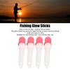4PCS Fishing Glow Sticks High Visibility Night Fishing Float Tail