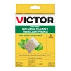 Victor Scent-Away Mouse Repellent Pouches with Peppermint Oil - Natural