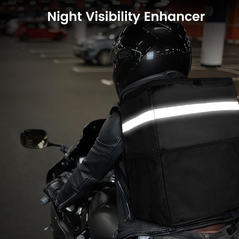 musbus Large Foldable Cooler Bag with Cooling Function, Black 7,