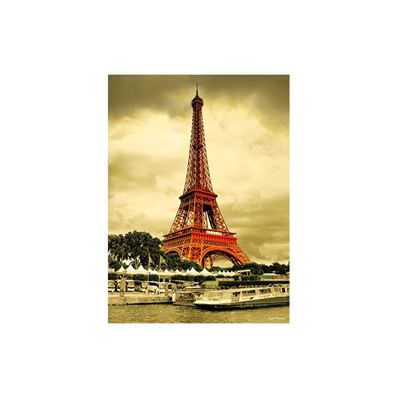 Anatolian Puzzle - Eiffel Tower, 1000 Piece Jigsaw Puzzle, #3193