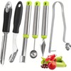 Stainless Steel Corer Tool Set Anti Slip Multi Purpose Sharp
