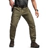 CQR Men's Flex Lightweight Joggers, Elastic Waist Drawstring Casual Pants,