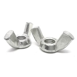 (25 Pieces) #10-32 Stainless Steel Wing Nuts UNF Fine Threads