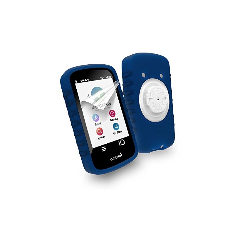 Tuff Luv Silikon Schutzhülle Case und Schirm-Schutz Für Garmin Edge