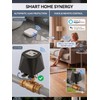 Smart WiFi Water Valve, Brass Motorized Ball Valve with Timer