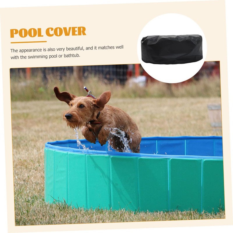 SUPVOX Convenient Pool Cover Bathtub Round Pool Protection Durable Easy