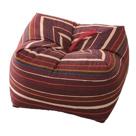 Emoor Natural Buckwheat Cushion, Buckwheat Pillow, 8.7 x 8.7 x 5.1 inches (22 x 22 x 13 cm)