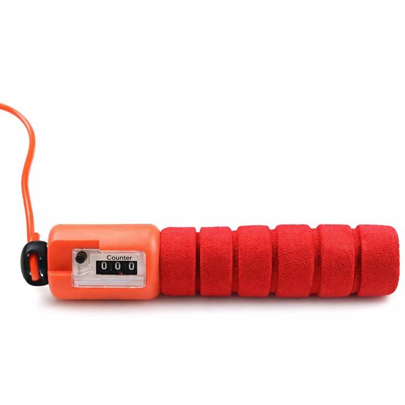 ZooooM ZM-JR3879-RD Jump Rope with Counter for Training, Approx. 11.3