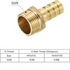2 Stück 1/2 Zoll Messing Schlauchtülle 10mm Schlauchanschluss Innengewinde Schlauchverbinder