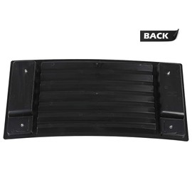 G-PLUS Hood Grille W/Handles Hood Vent, Compatible with Hummer H2 2003 2004 2005 2006 2007 GM25928163 15063080, 25858920 (Black)