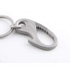 FEGVE Titanium Keychain with Bottle Opener Function Heavy Duty Carabiners
