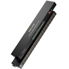 CENMATE HDMI Splitter 1 in 16 Out, 16 Port HDMI Splitter Support 4Kx2K@30Hz Duplicate/Mirror, HDM 1.4, EDID, 3D Video Play, 10.2Gbps, HDCP, Deep Color 24bit/36bit